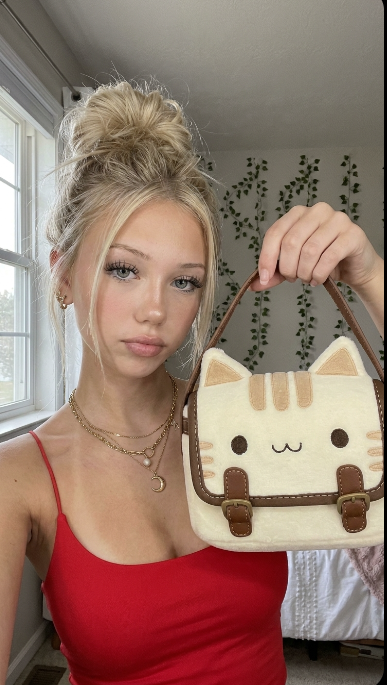 Handmade Cat Handbag
