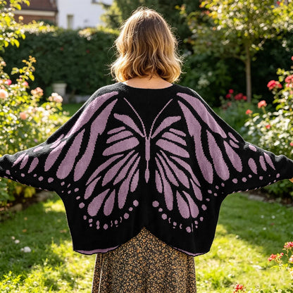 Antonia's Threads- Handmade Butterfly Cardigan
