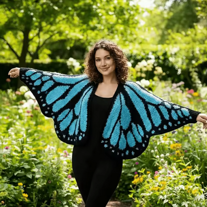Antonia's Threads- Handmade Butterfly Cardigan